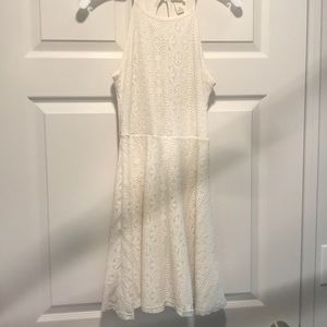 Ivory lace dress